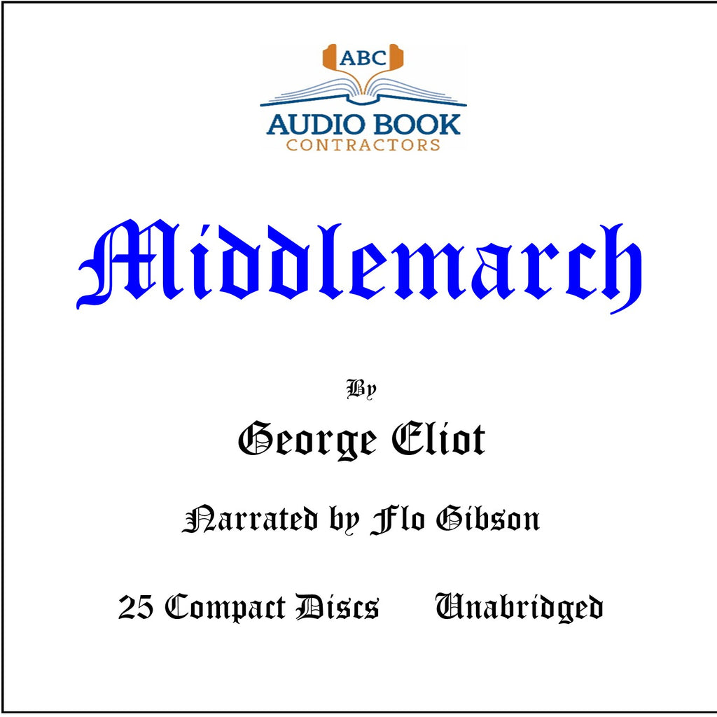 Middlemarch, Parts 1 & 2 (Clearance)